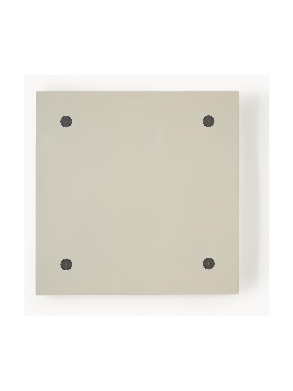 Wandobject Massimo, MDF, Lichtbeige, B 80 x H 80 cm