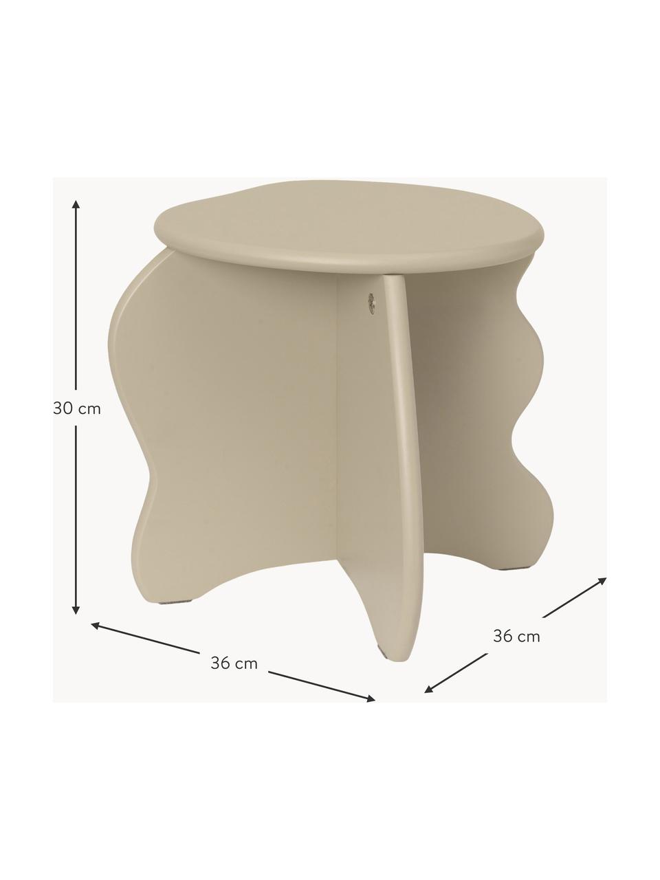 Sgabello per bambini in legno Slope, Pannello di fibra a media densità (MDF) laccato

Questo prodotto è realizzato con legno di provenienza sostenibile e certificato FSC®., Beige chiaro, Larg. 36 x Alt. 30 cm