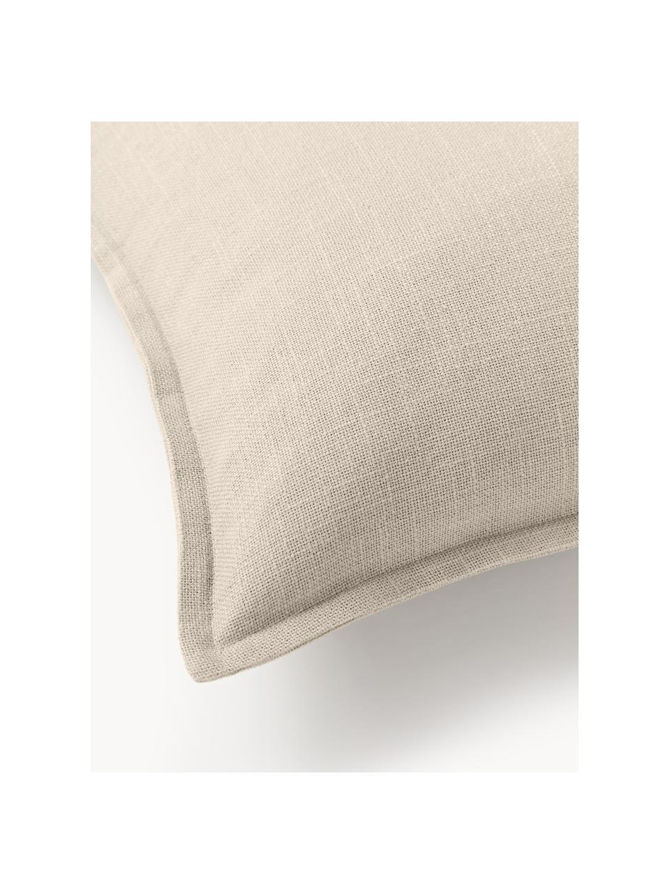 Poszewka na poduszkę z bawełny Vicky, 100% bawełna, Beżowy, S 30 x D 50 cm