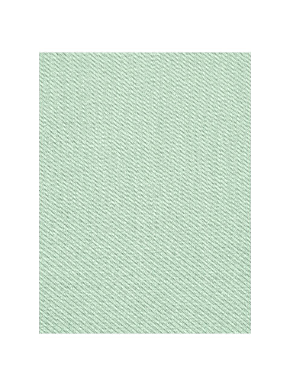 Baumwollsatin-Kopfkissenbezüge Comfort, 2 Stück, Webart: Satin Fadendichte 300 TC,, Mintgrün, B 40 x L 80 cm