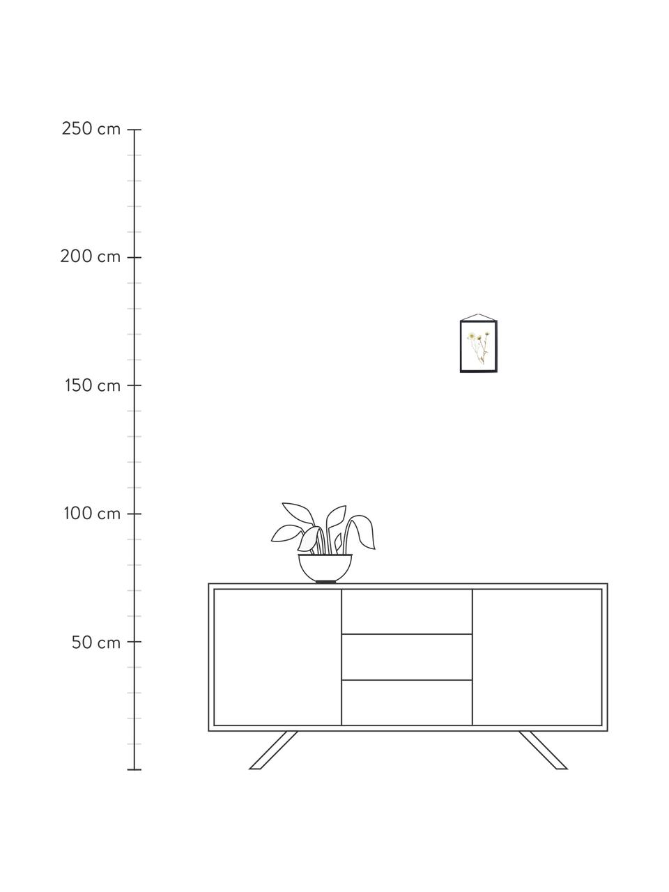 Bilderrahmen Frame, Rahmen: Aluminium, pulverbeschich, Rahmen: Schwarz Aufhängung: Schwarz Front und Rückseite: Transparent, 17 x 23 cm