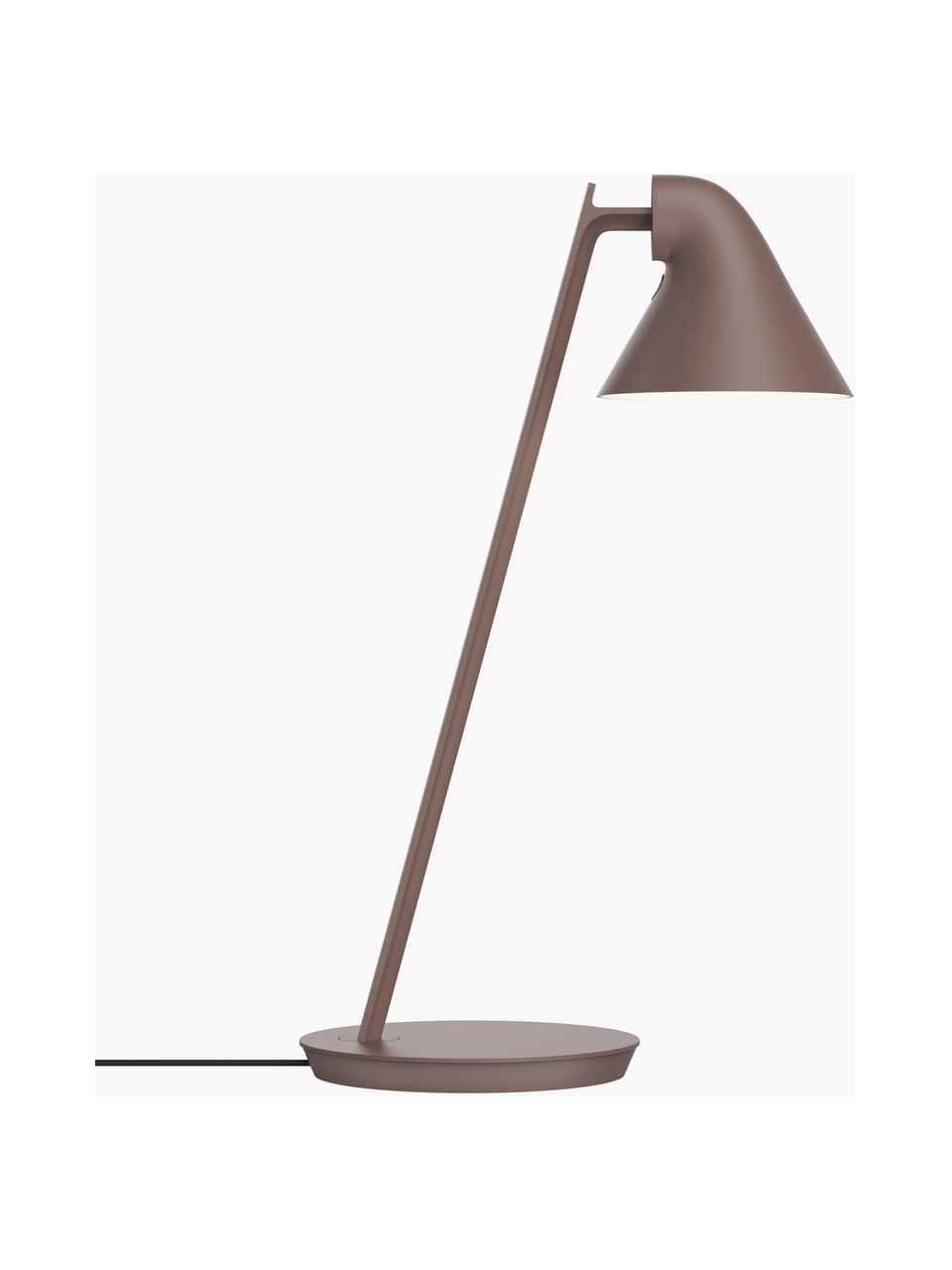 Lampa biurkowa LED z funkcją przyciemniania NJP, Nugatowy, Ø 16 x W 42 cm