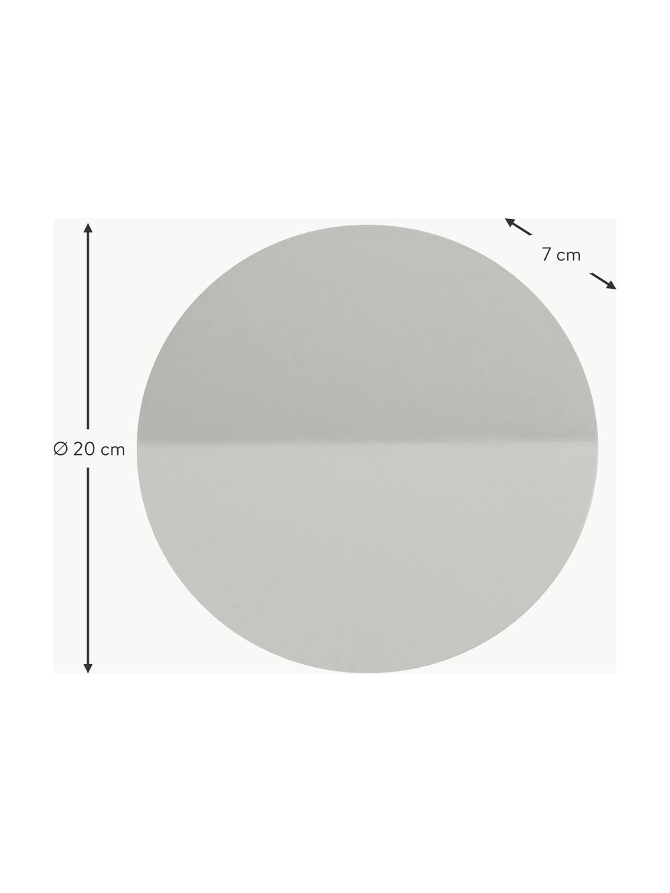 LED-Wandleuchte Ring, Metall, beschichtet, Weiß, Ø 20 x T 7 cm