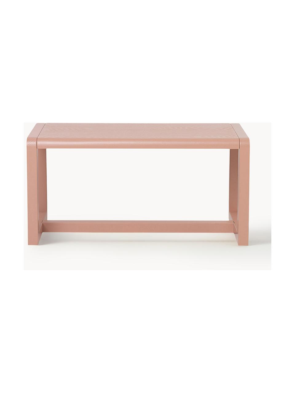 Banc en bois pour enfant Little Architect, Bois de frêne, placage en frêne, MDF

Ce produit est fabriqué à partir de bois certifié FSC® issu d'une exploitation durable, Rose pâle, larg. 62 x prof. 30 cm