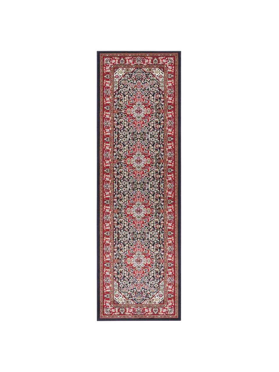 Läufer Skazar Isfahan im Orient Style, Rot, Mehrfarbig, 80 x 250 cm