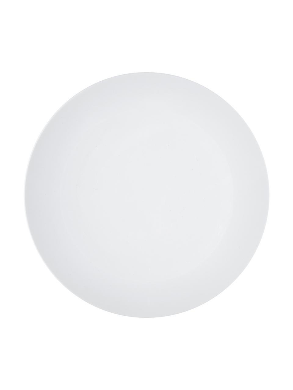 Jedálenská súprava z porcelánu For Me, 4 osoby (8 dielov), Porcelán, Lomená biela, Súprava s rôznymi veľkosťami