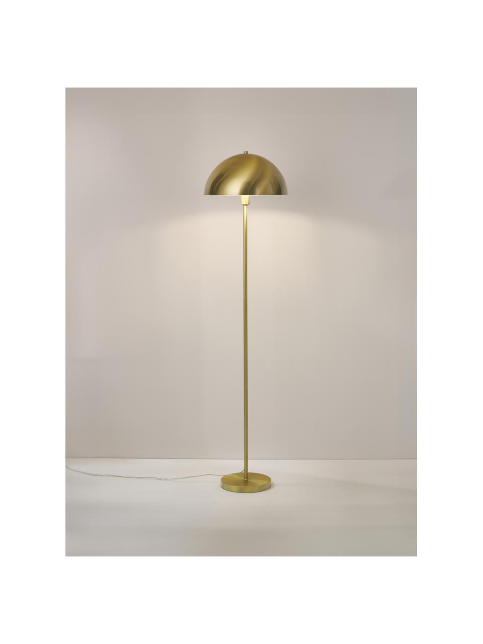 Lampa podłogowa Matilda, Odcienie mosiądzu, Ø 40 x W 164 cm