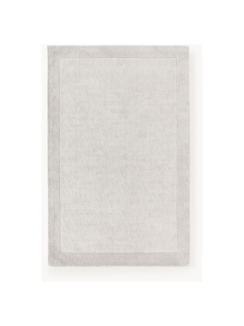 Kurzflor-Teppich Kari, 100 % Polyester, GRS-zertifiziert, Grautöne, B 80 x L 150 cm (Grösse XS)