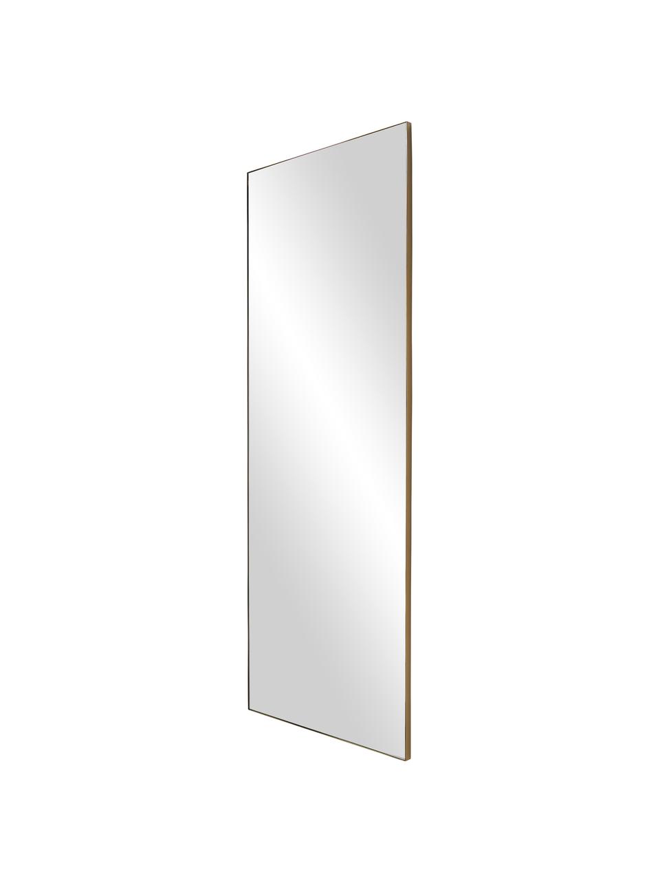 Grote passpiegel Cato, Lijst: gepoedercoat metaal, Goudkleurig, B 60 x H 160 cm