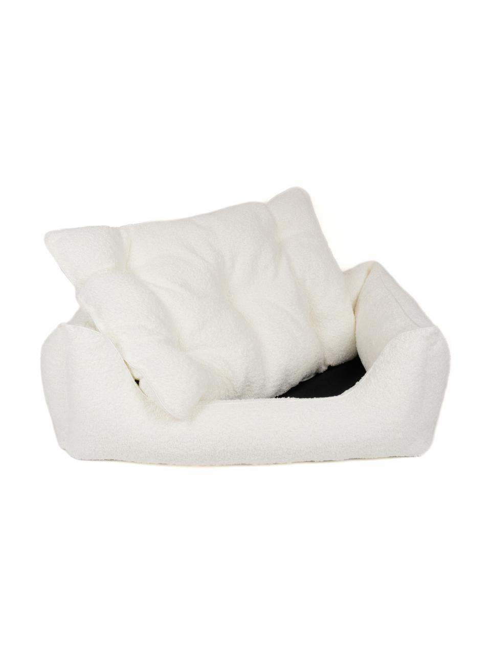 Cama para mascotas en tejido bouclé Balance, tamaños diferentes, Tapizado: tejido bouclé (100% polié, Off White, An 90 x F 60 cm