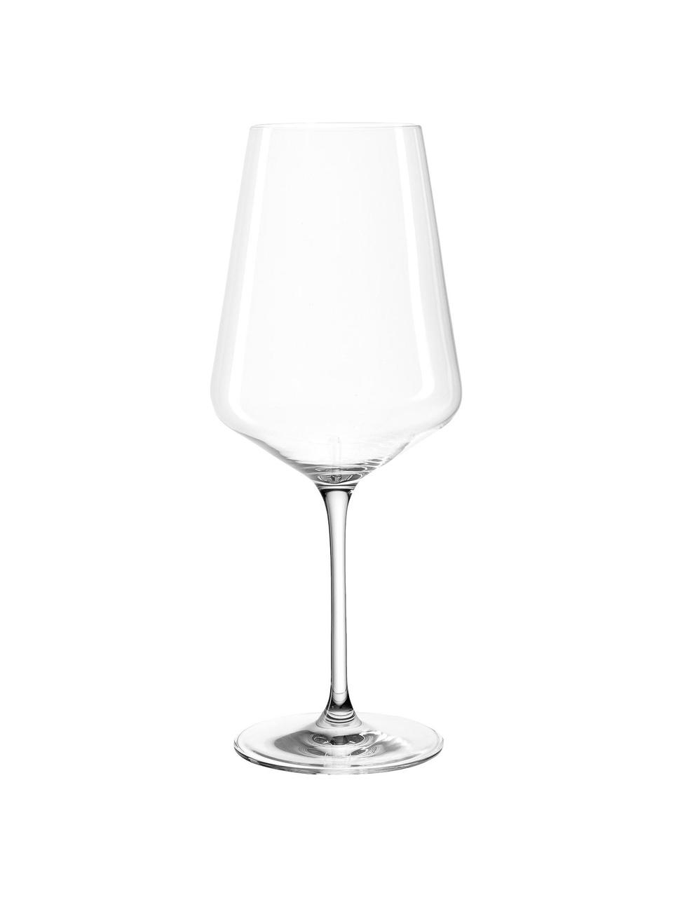 Rotweingläser Puccini, 6 Stück, Kristallglas, Transparent, Ø 11 x H 26 cm, 750 ml