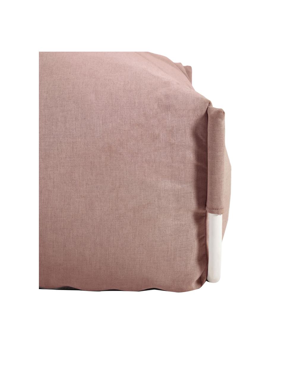 Pouf gonflable Square, Rose, larg. 101 x prof. 101 cm