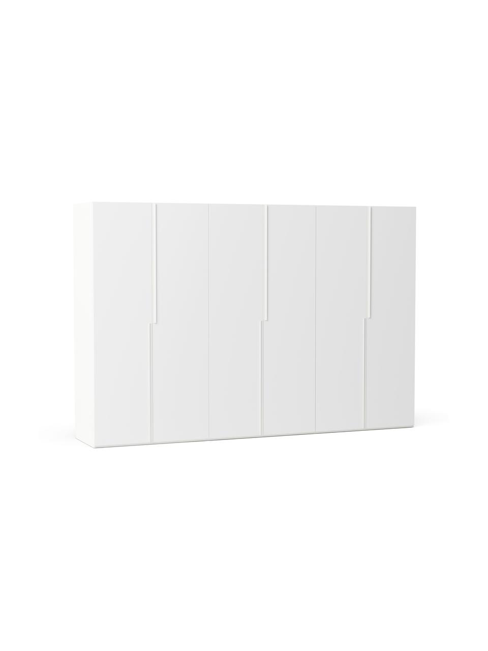 Armadio componibile ad ante girevoli Leon, larg. 300 cm, diverse varianti, Bianco, Interno Premium, larg. 300 x alt. 236 cm
