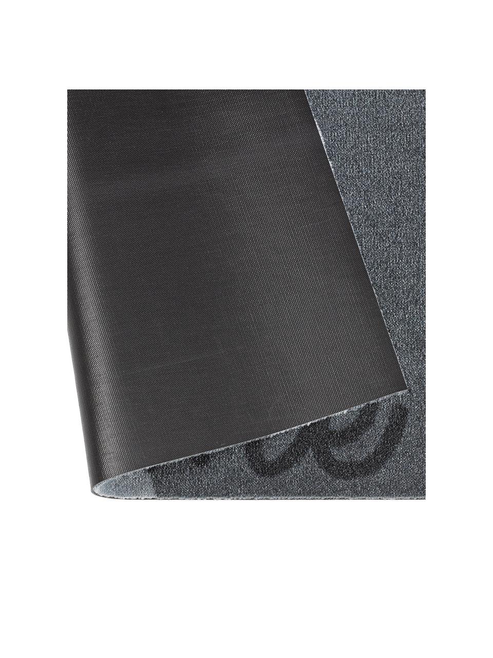 Zerbino antiscivolo con stella Home, Grigio, Larg. 50 x Lung. 70 cm