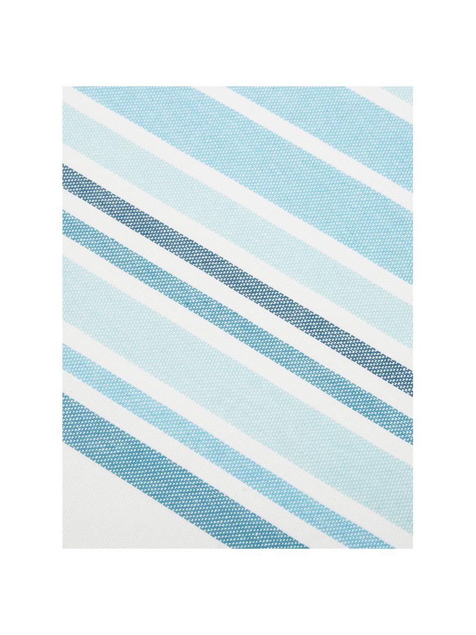 Ręcznik kuchenny Katie, 2 szt., Bawełna, Biały, niebieski, S 50 x D 70 cm