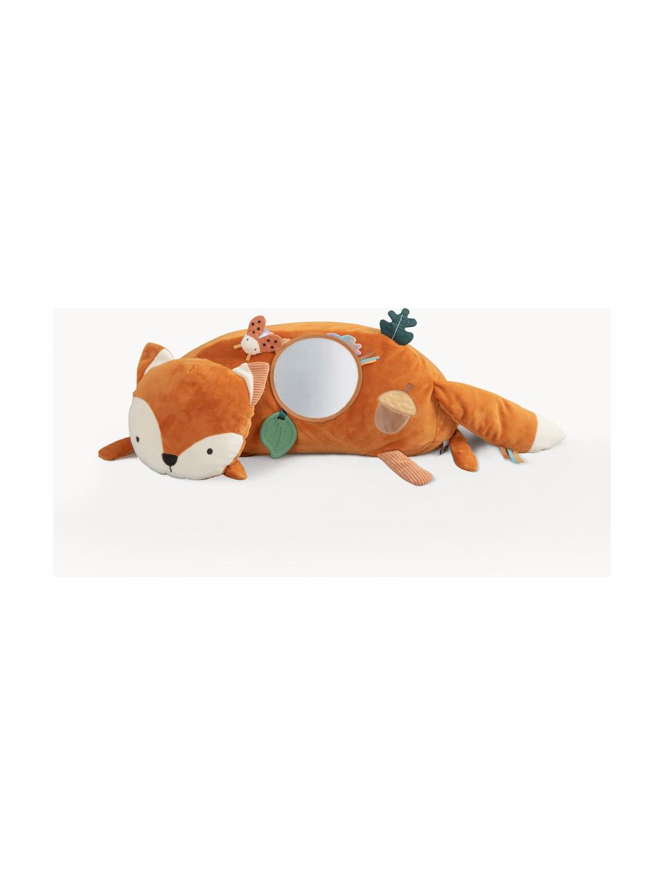 Activity-Kissen Sparky the Fox, Bezug: 95 % Polyester, 5 % Baumw, Orange, Bunt, B 43 x L 27 cm