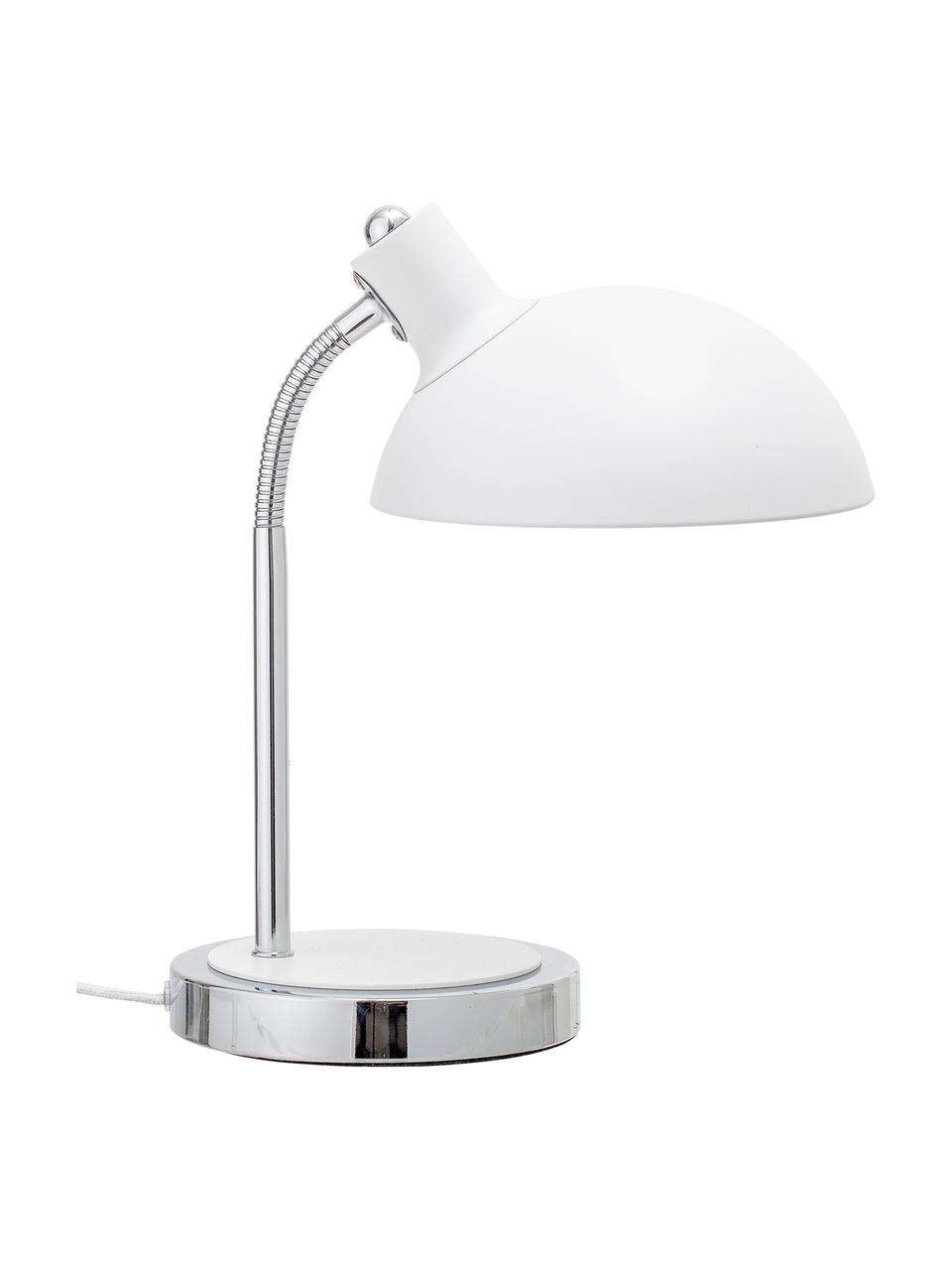 Lampe de bureau blanche Charlotte, Blanc