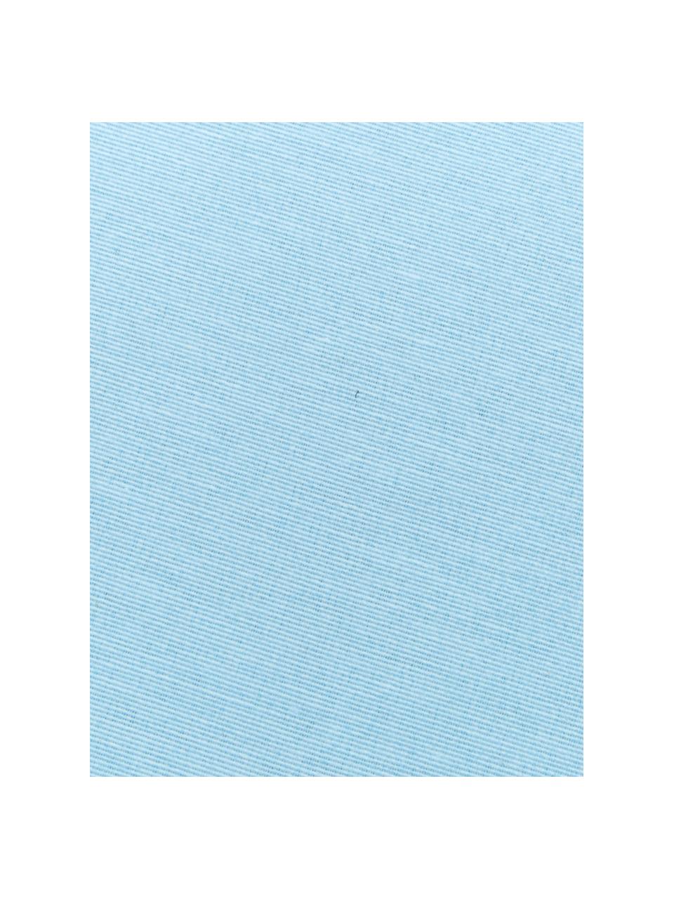 Coussin pour banc bleu ciel Panama, Bleu ciel