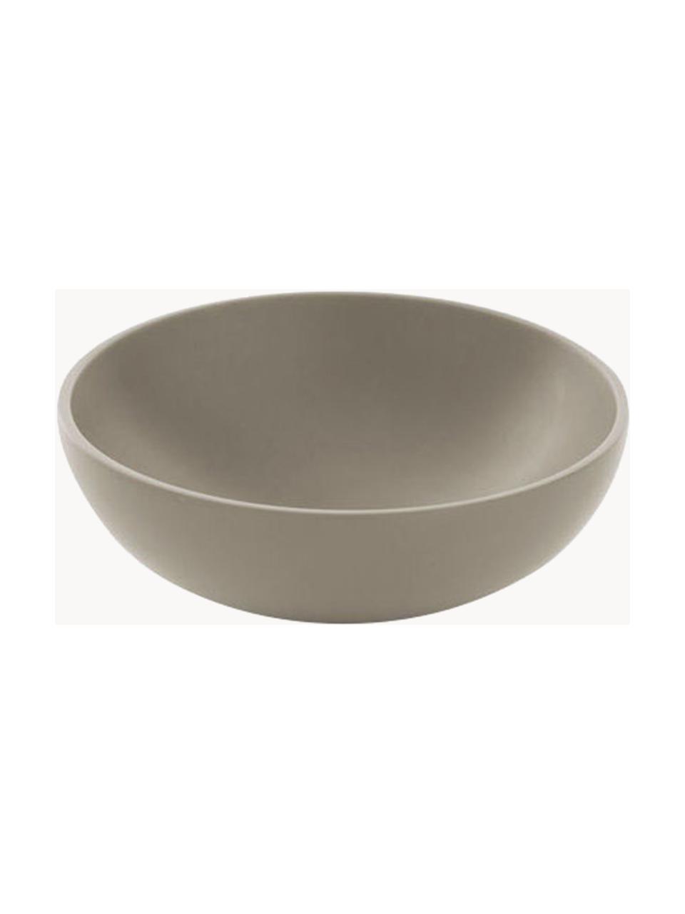 Lavabo de cerámica Dublino, Ø 42 cm, Resina, Beige, Ø 42 x Al 15 cm