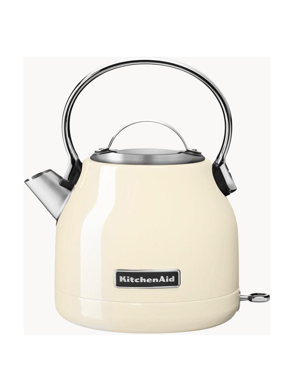 Bollitore KitchenAid, 1.25 L, Acciaio inossidabile, Bianco crema lucido, 1.25 L