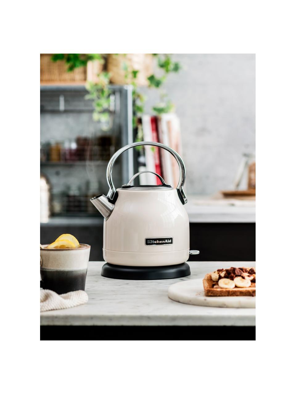 Bollitore KitchenAid, 1.25 L, Acciaio inossidabile, Bianco crema lucido, 1.25 L