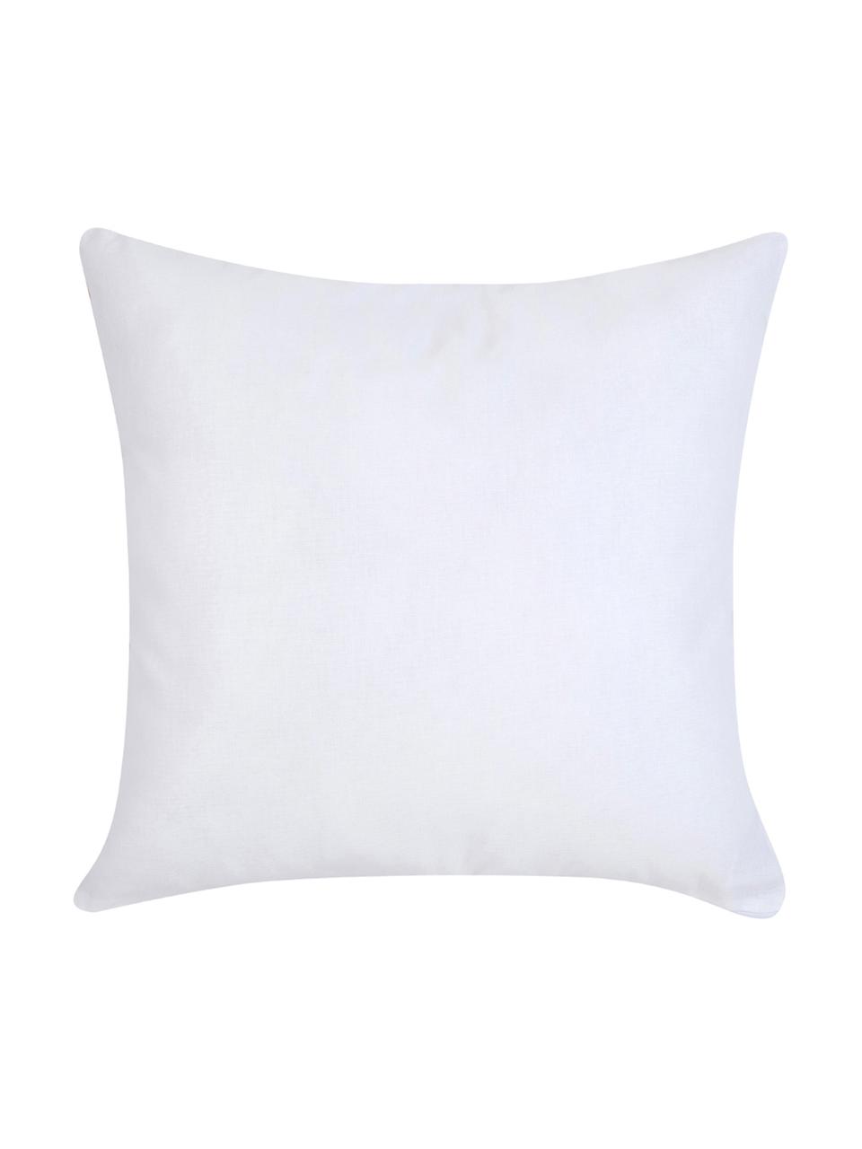 Housse de coussin design Trust par Kera Till, Blanc, multicolore