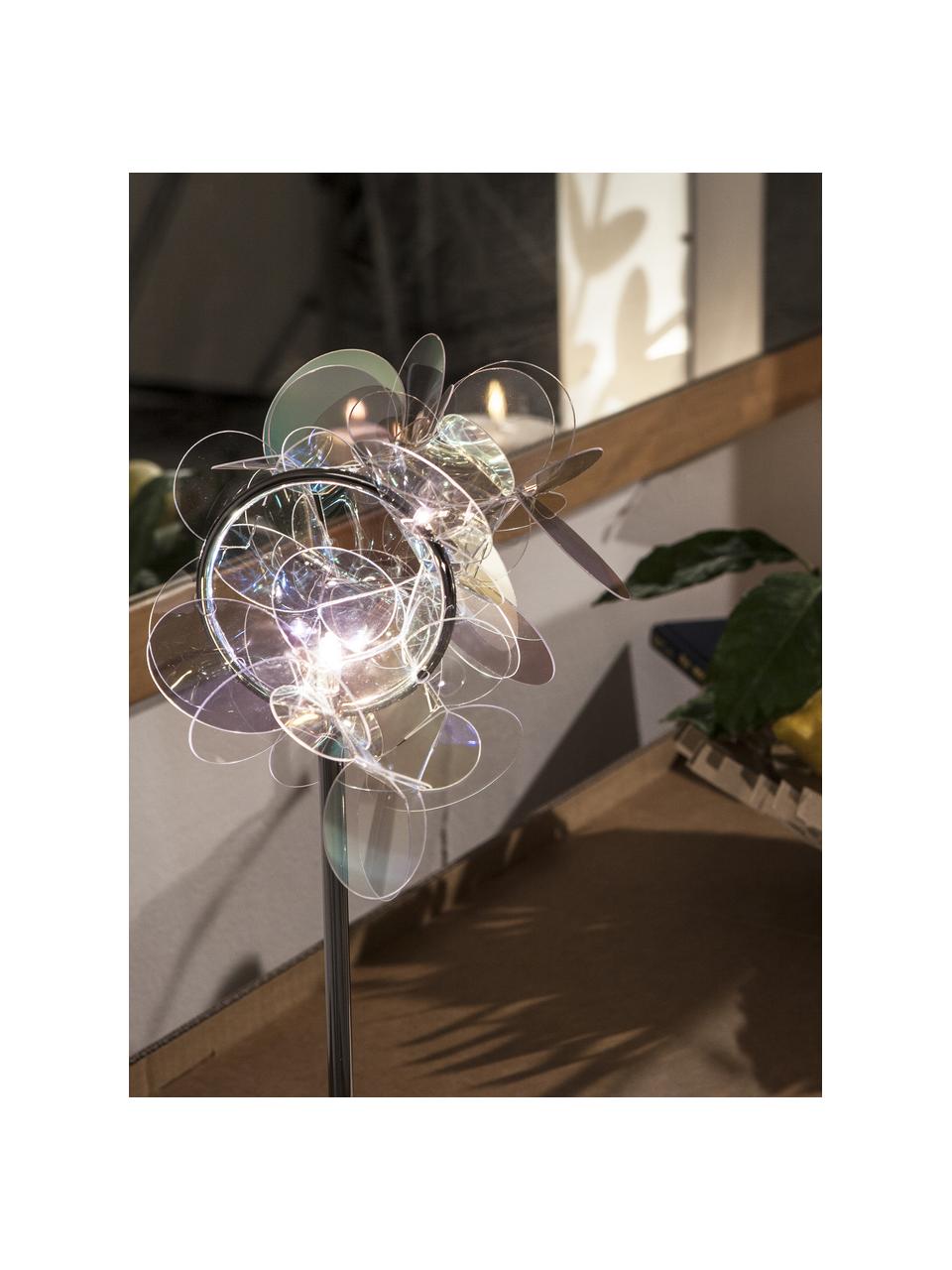 Design tafellamp Mille Bolle, Lampenkap: technopolymeer Cristalfle, Lampvoet: staal, Multicolour, 22 x 41 cm