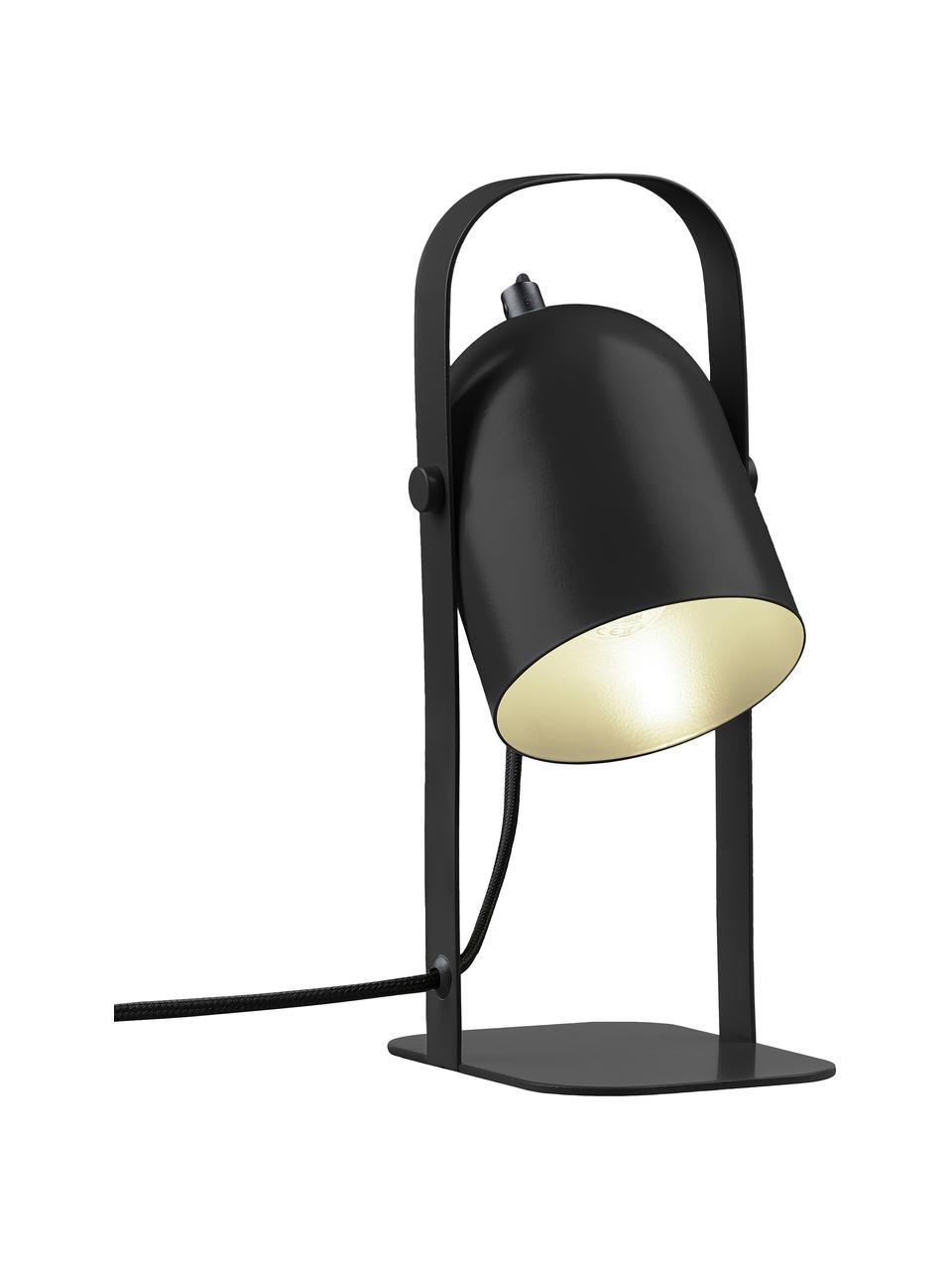 Lampa stołowa Nesvik, Czarny, S 11 x W 29 cm