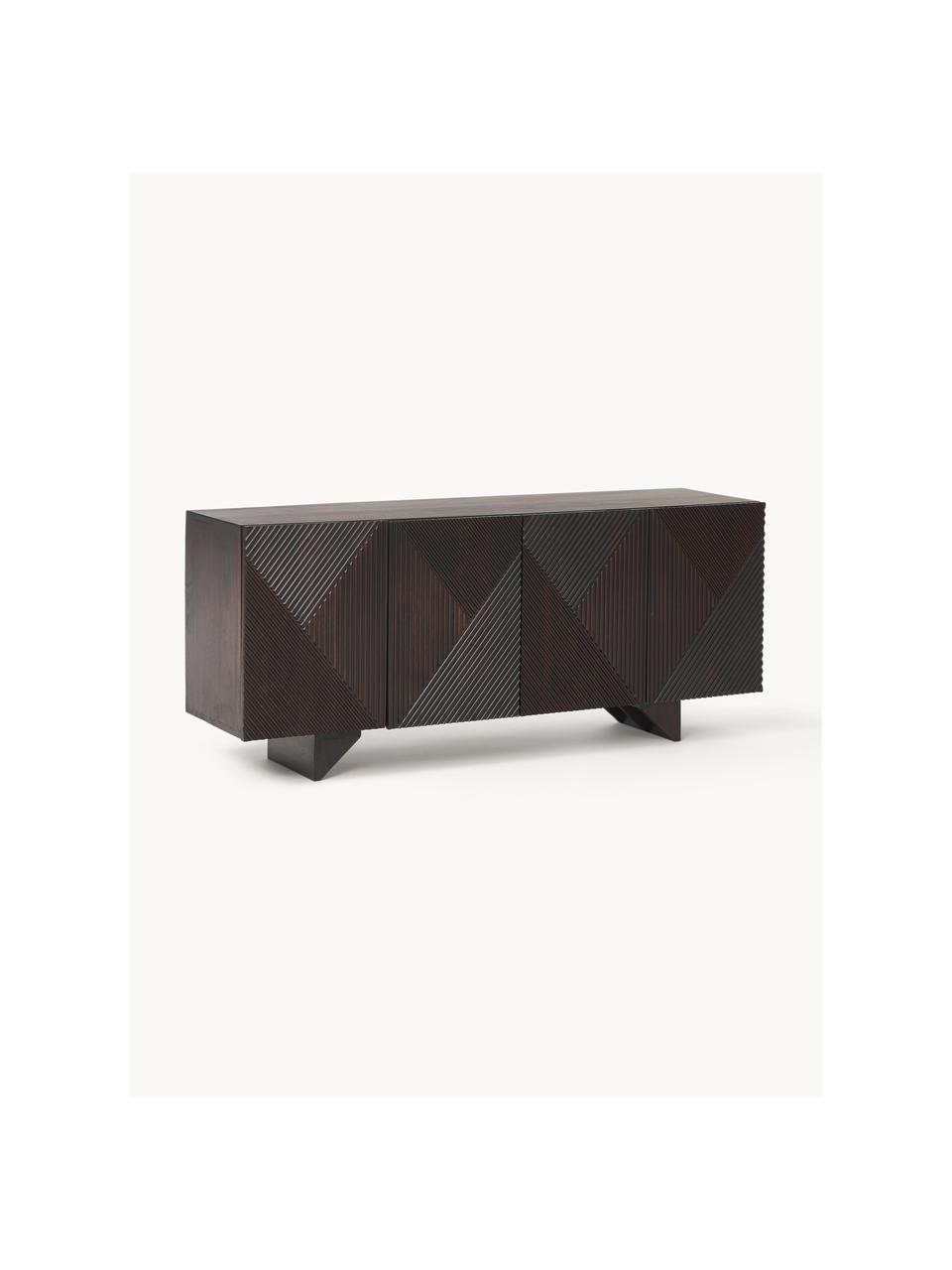 Sideboard Louis aus Mangoholz, Mangoholz, B 177 x H 75 cm