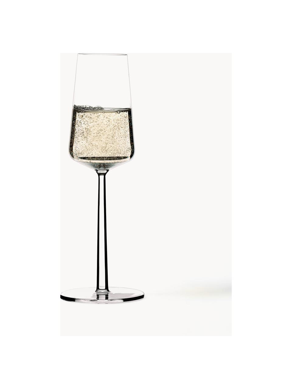 Flute da champagne Essence 2 pz, Vetro, Trasparente, Ø 8 x Alt. 23 cm, 210 ml