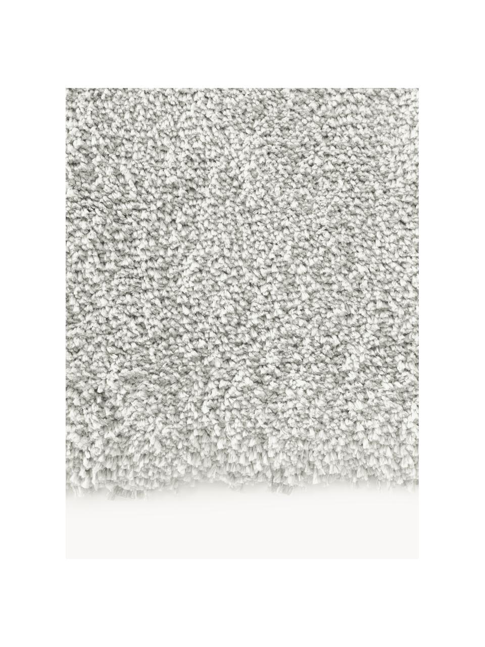 Huňatý koberec s vysokým vlasom Leighton, Svetlosivá, Š 120 x D 180 cm (veľkosť S)