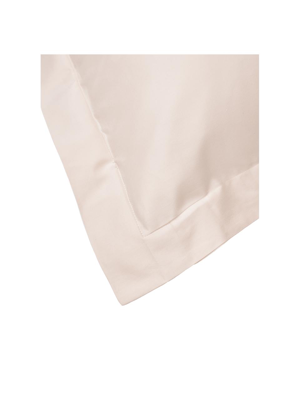 Federa in raso di cotone Premium, Rosa, Larg. 50 x Lung. 80 cm