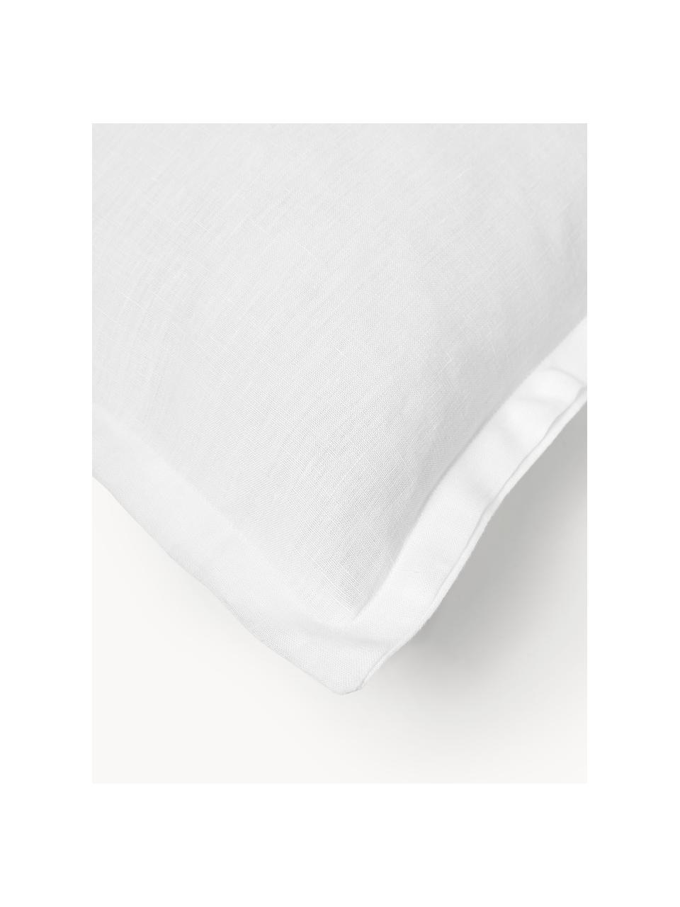 Copricuscino in lino con cucitura rialzata Jaylin, 100% lino

Il lino per natura ha un tatto piuttosto grossolano e un aspetto naturale increspato. L'alta resistenza allo strappo rende il lino resistente all'abrasione e all'usura

Il materiale utilizzato in questo prodotto è stato testato per sostanze nocive e certificato secondo STANDARD 100 by OEKO-TEX®, 6760CIT, CITEVE., Bianco, Larg. 30 x Lung. 50 cm