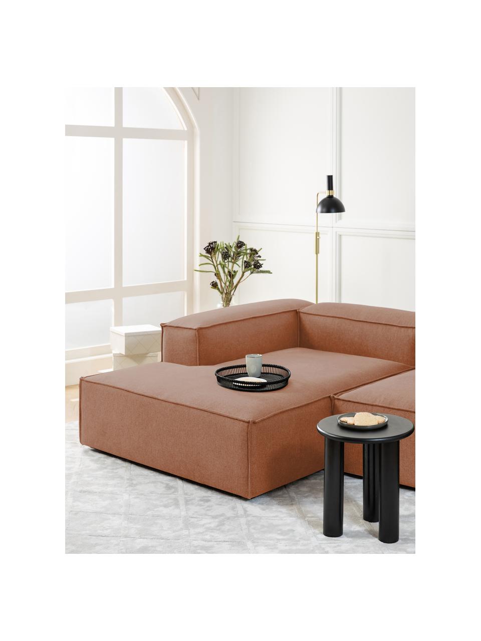 Diván modular Lennon, Tapizado: 100% poliéster Alta resis, Estructura: madera de pino maciza, ma, Patas: plástico, Tejido turrón, An 119 x F 180 cm, chaise longue izquierda