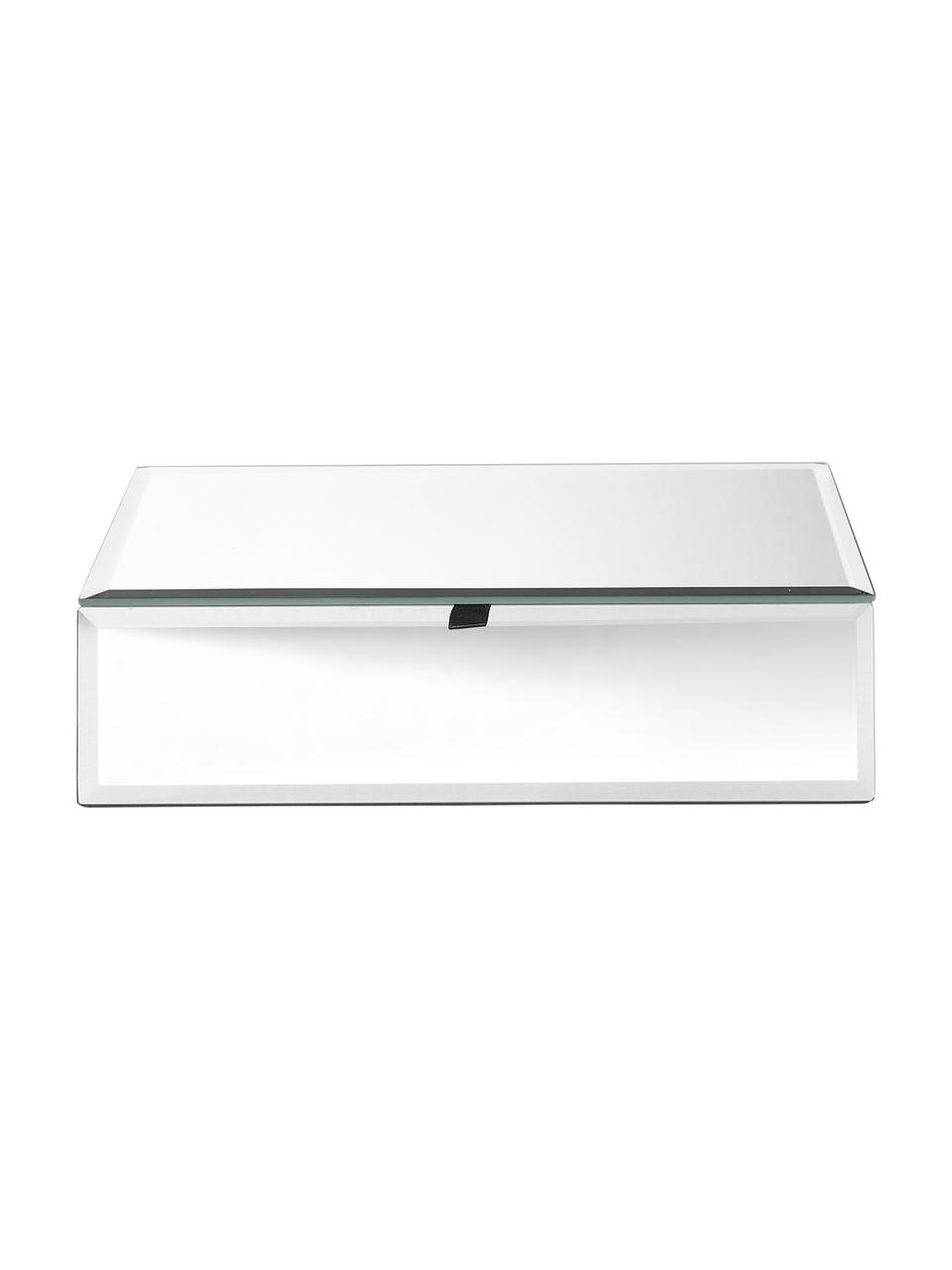 Boîte de rangement Melvin, Couleur argentée, larg. 24 x prof. 14 cm