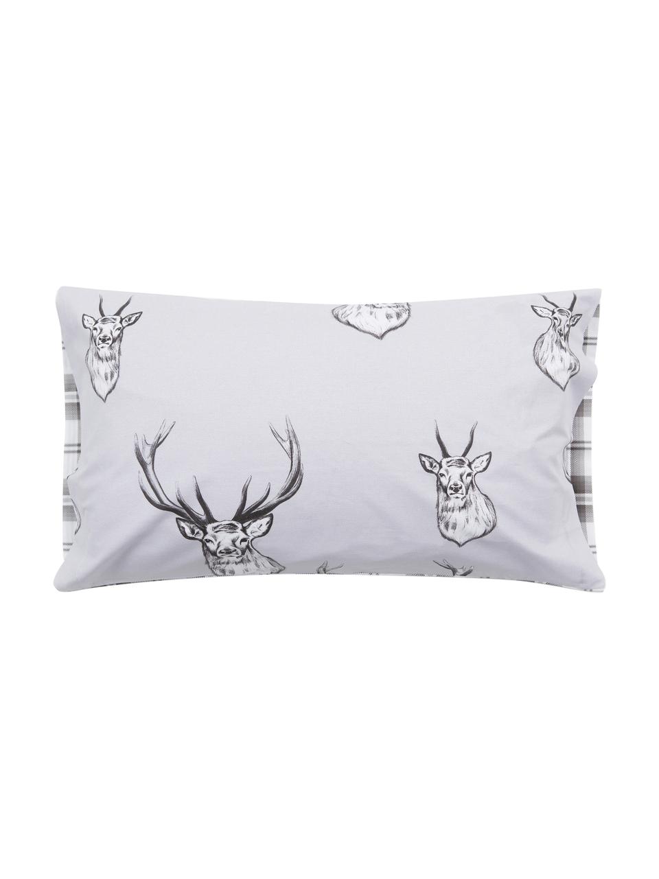 Funda de almohada Stags, 50 x 110 cm, Algodón
El algodón da una sensación agradable y suave en la piel, absorbe bien la humedad y es adecuado para personas alérgicas, Gris, blanco, An 50 x L 110 cm