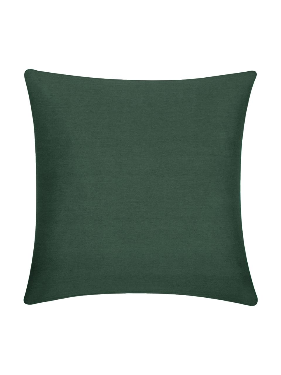 Housse de coussin verte Mads, Vert