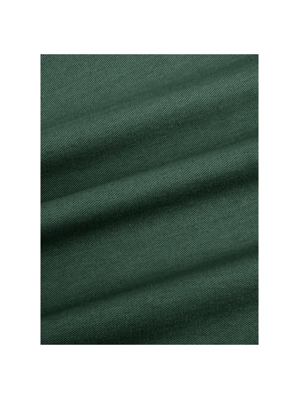 Katoenen kussenhoes Mads in groen, 100% katoen, Groen, 40 x 40 cm