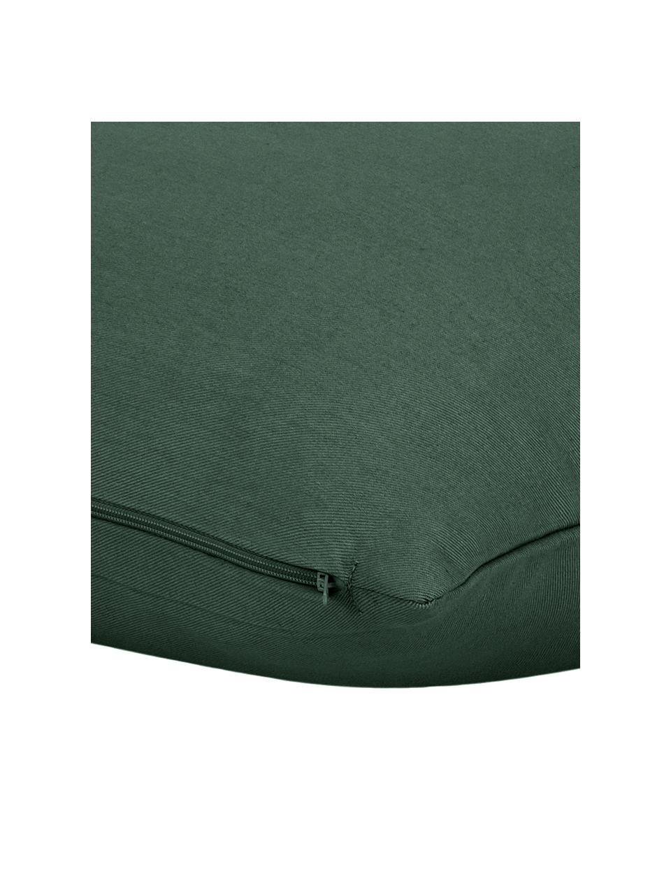 Housse de coussin verte Mads, Vert