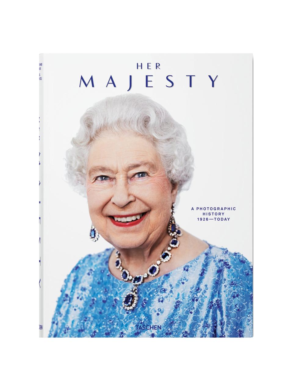 Album Her Majesty: A Photographic History 1926–Today, Papier, twarda okładka, Wielobarwny, S 25 x D 34 cm