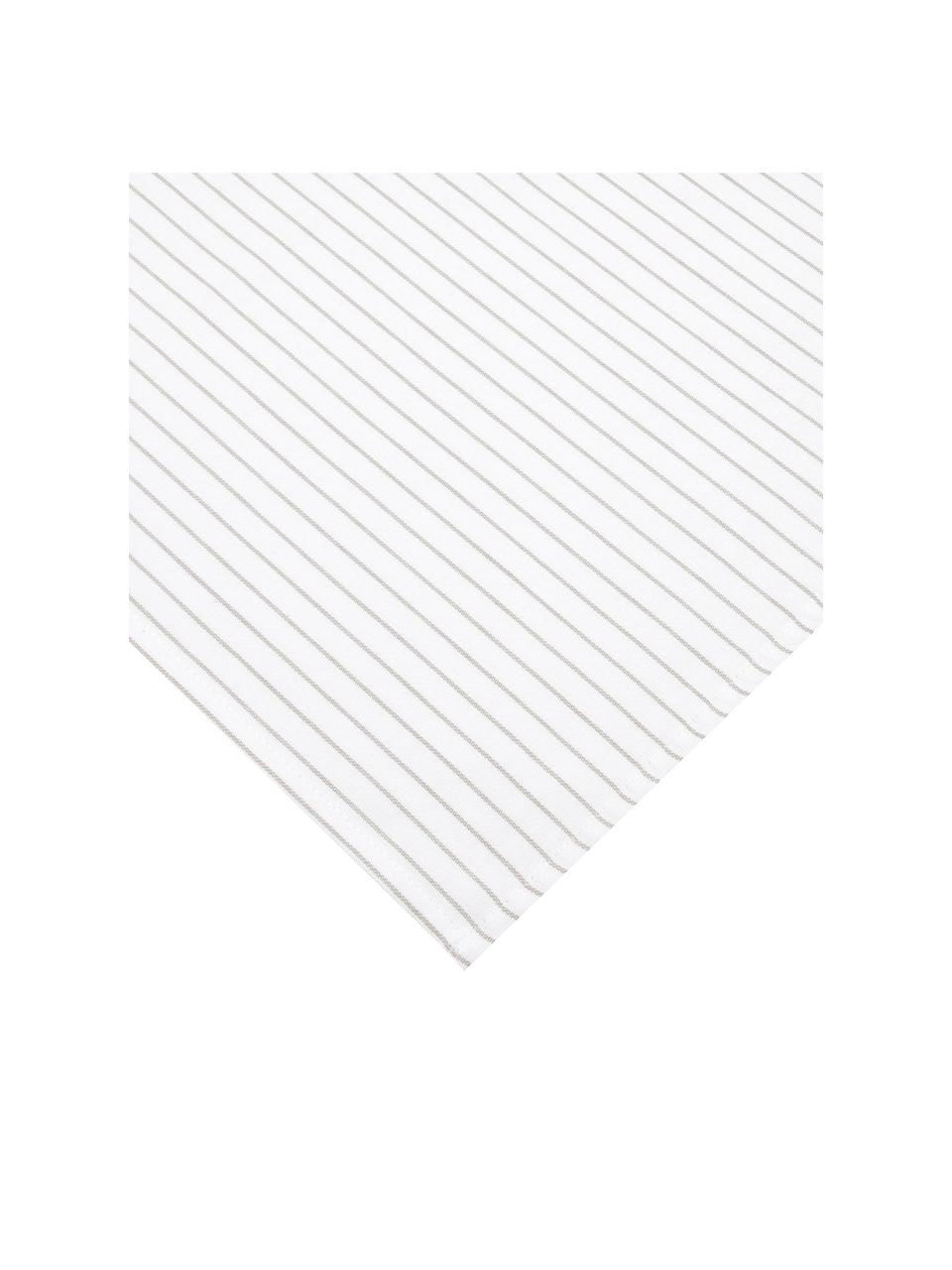 Serwetka z tkaniny Nicole, 2 szt., Bawełna, Biały, beżowy, S 50 x D 50 cm