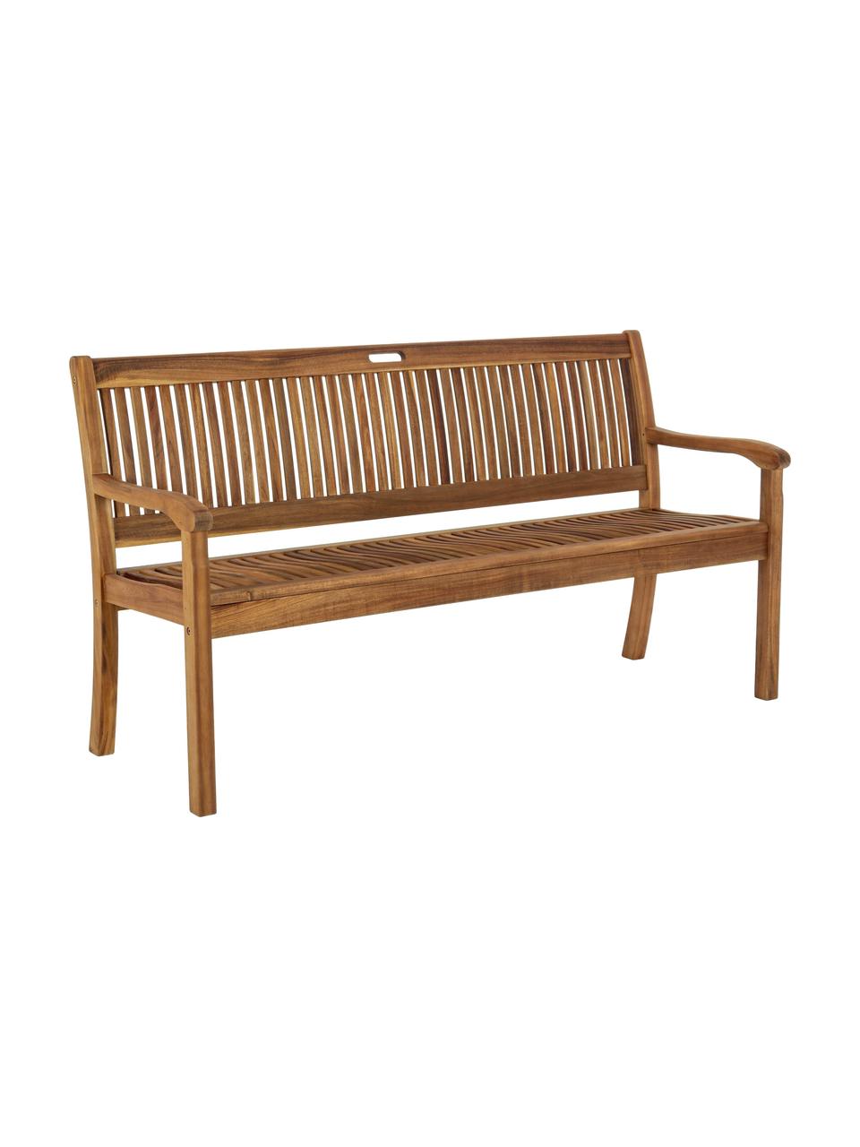 Tuinbank Noemi van hout, Geolied acaciahout, Acaciahout, B 158 x H 88 cm