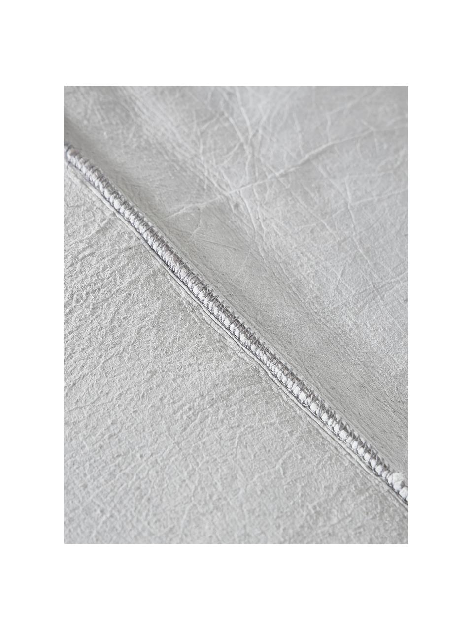 Peau d'agneau à poils longs Ella, Gris clair, larg. 50 x long. 160 cm