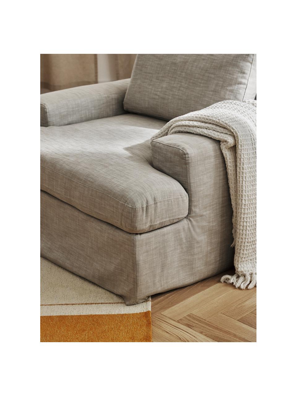 Sillón Russell, desenfundable, Tapizado: 100% algodón Alta resiste, Tapizado: relleno de espuma, Estructura: madera contrachapada de p, Patas: plástico Este producto es, Tejido blanco, An 103 x F 112 cm