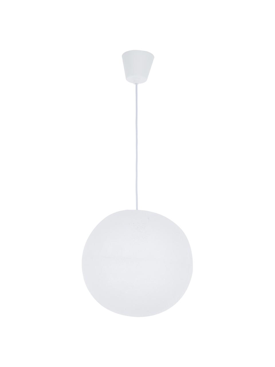 Hanglamp Colorain, Lampions: polyester, Wit, Ø 31 x H 135 cm