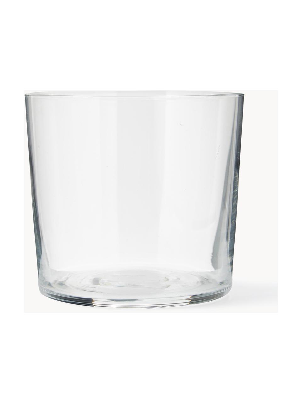 Szklanka ze szkła Gio, 6 szt., Szkło, Transparentny, Ø 8 x W 7 cm, 310 ml