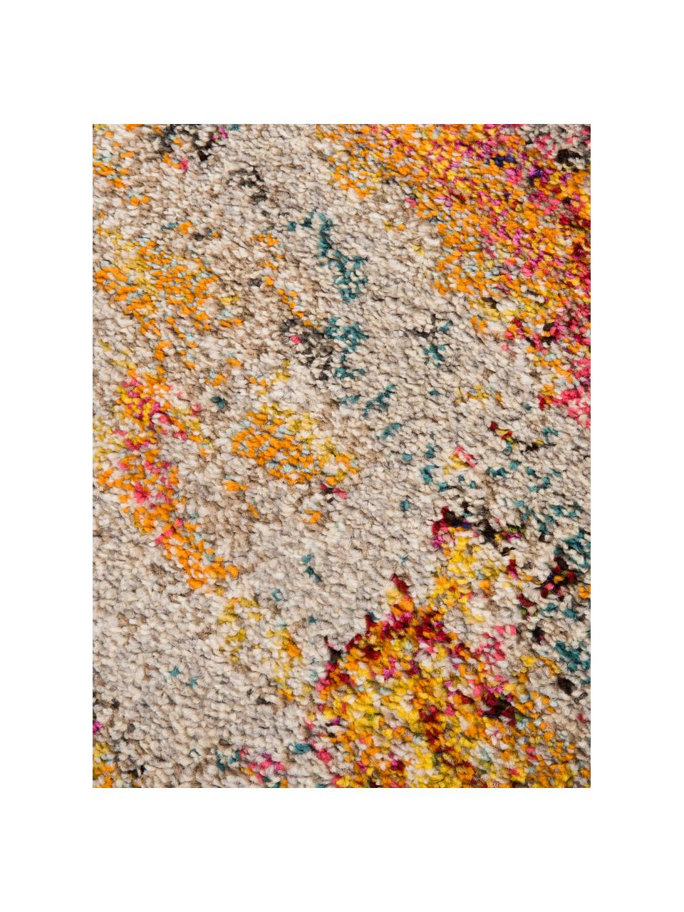 Tappeto di design multicolore Celestial, Retro: juta, Multicolore, Larg.160 x Lung. 220 cm  (taglia M)