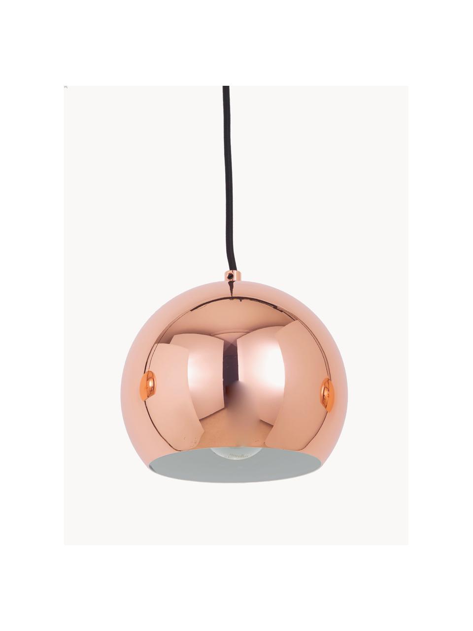 Grande suspension 3 lampes Ball, Tons cuivre, larg. 100 x haut. 18 cm