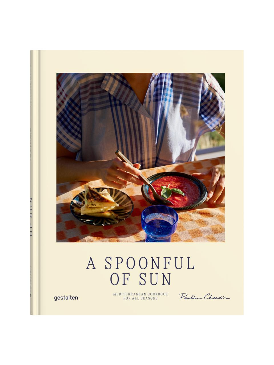 Kookboek A Spoon of Sun, Papier, Beige, B 24 x L 30 cm