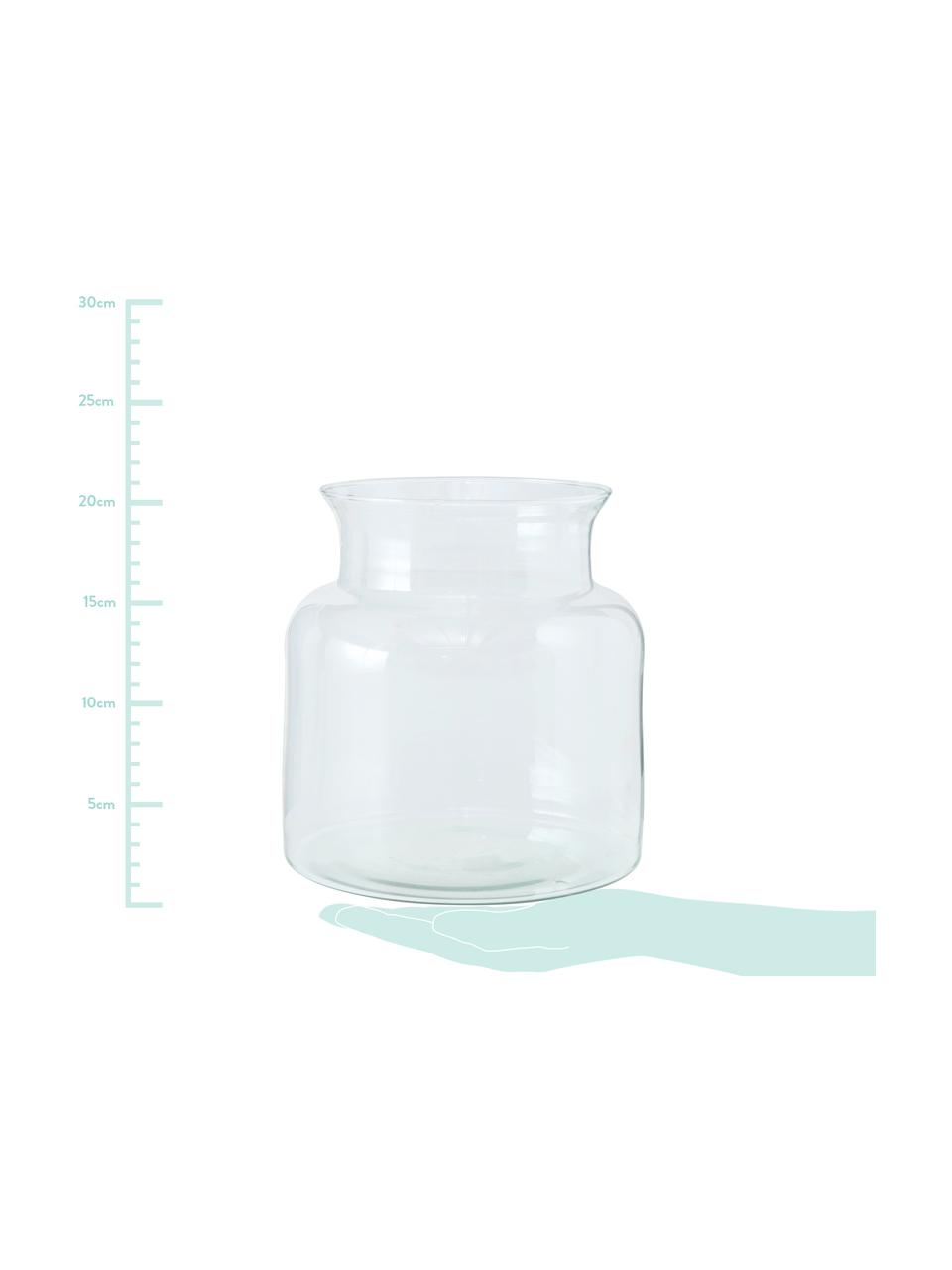 Vase transparent Eco, Transparent